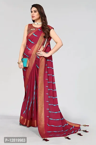 Orange Lehariya Printed Linen Saree – SHANGRILA DESIGNER