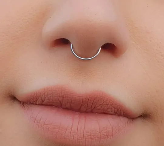 Stylish Silver Nose Pins For Women