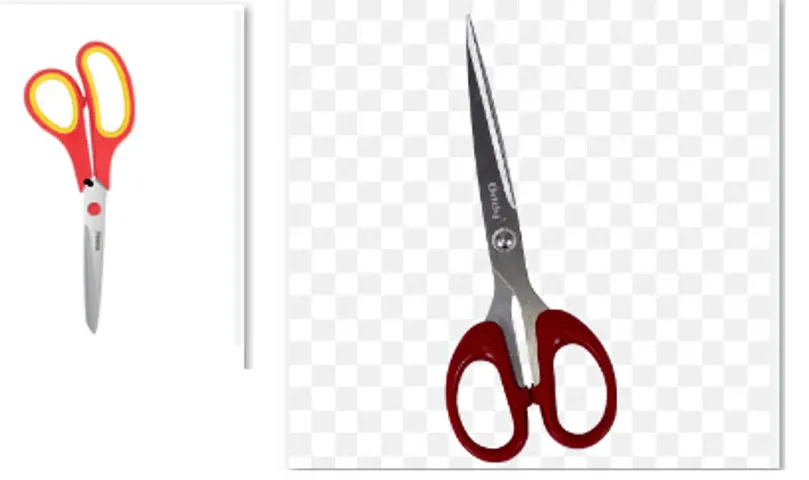 Essential Stationary Scissors for Home And Official Uses Combo Of 2