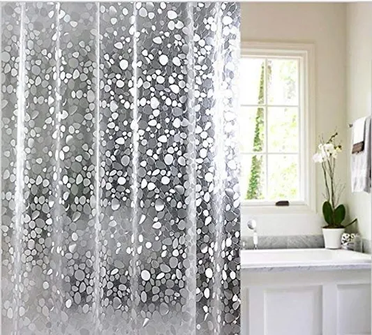 Pebbles Design Waterproof Shower Curtain for Bathroom