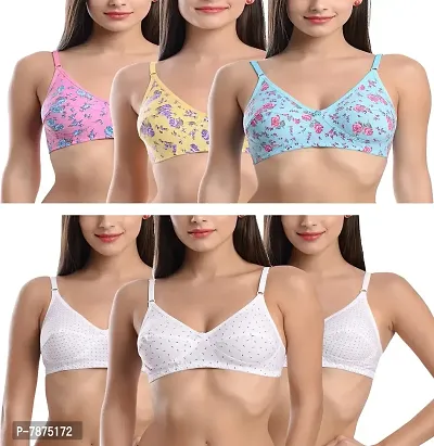 Buy Tweens Padded Non Wired Full Coverage T-Shirt Bra - Print at
