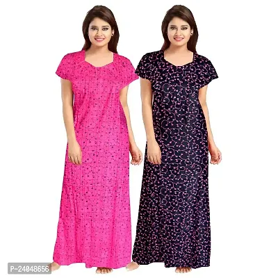 Trendy Cotton Nighty, Gown, Sleepwear, Nightwear, Maxi - Soft and Stylish Night  Gown, Pure Cotton Nightdress, Nighties