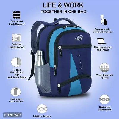 Medium 30 L Laptop Backpack Backpack for school /colleges laptop bag luggage/ travel bag Unisex office bag(red)-thumb3