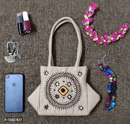 Craft Trade Beige Hand-held Bag Delicate Elegant Lady Handbags purse  Handmade Embroidery Bag Wallets Beige - Price in India | Flipkart.com