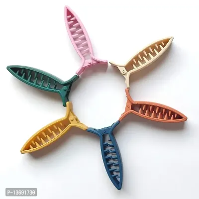 Metal Multi Design Hair Claw Clips for Women, Hair Catch Banana