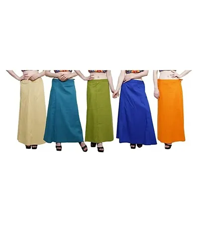 Combo Pack Of 3 Cotton Petticoat