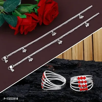 Silver Anklets For Daily Use For House Wife - Silver Palace