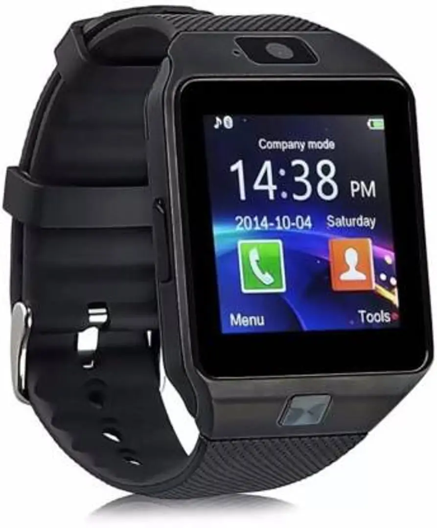 Cyxus 4G Notifier Black T500 5th series watch Smartwatch (Black Strap,  free) - Price History