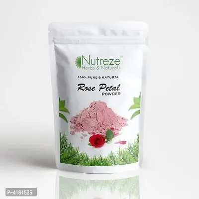Nutreze Herbs & Naturals Rose Petal Powder Organic for Skin Whitening, Face Pack - 100 gm-thumb0