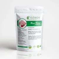 Nutreze Herbs & Naturals Rose Petal Powder Organic for Skin Whitening, Face Pack - 100 gm-thumb1