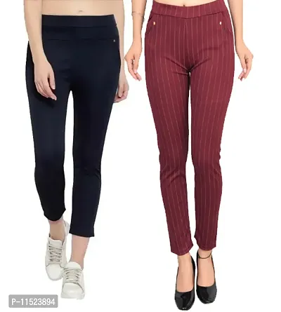 Buy Latest Design Premium Jeggings for Girls and Womens Combo Pack
