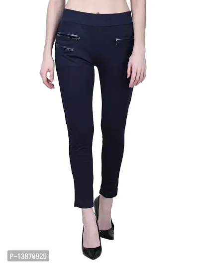 Fashion Forward: Hang N Hold's Chic Jacquard Ladies Jeggings, Slim Fit at  Rs 700 in Ludhiana