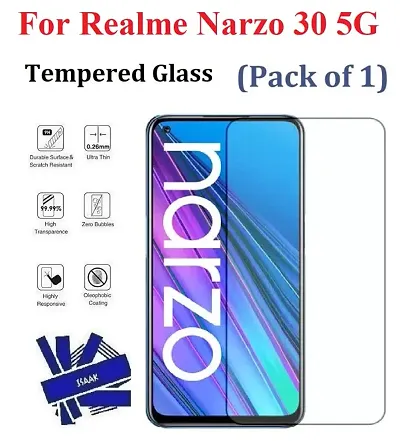 New Collection Of Realme Nazro 30 Temperred Glass