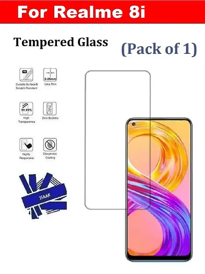 New Collection Of Realme 8i Temperred Glass
