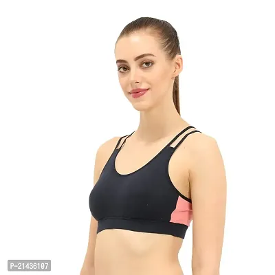 Buy ENVIE Women's Molded Cotton Sports Bra/Full Coverage, Non-Padded,  Non-Wired, T-Shirt Type Bra/Workout/Yoga Ladies Inner Wear Daily Use Sports  Bra - White (XL) Online at Best Prices in India - JioMart.
