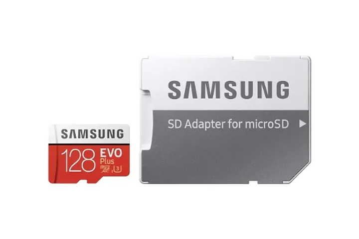 Samsung EVO Plus 128GB Memory Card with Adapter