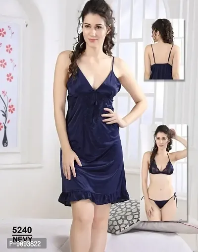Buy Babydoll Dress - Sexy Lingerie, Sleepwear Designer Dress for Women Hot  Honeymoon Nighty for Girls Women A stunning, extremely seductive babydoll  nightgown and lingerie set Online In India At Discounted Prices