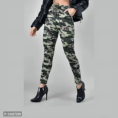 Womens CAMO High Waist Military Army Print Fashion Trend Leggings S M L |  eBay