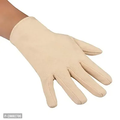 Buy Ssrs Sun Protection Cotton Hand Gloves For Men Women/hand Gloves For  Multi-purpose (beige-pack Of 3) Online In India At Discounted Prices