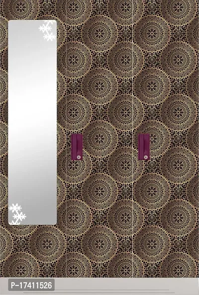 Buy WallWear - Almirah Sticker (Round N Round Almirah) | Self Adhesive  Sticker | Wallpaper & Wall | Door Skin Sticker PVC Vinyl (213x 99) cm for  Home Decoration Online at Best Prices in India - JioMart.