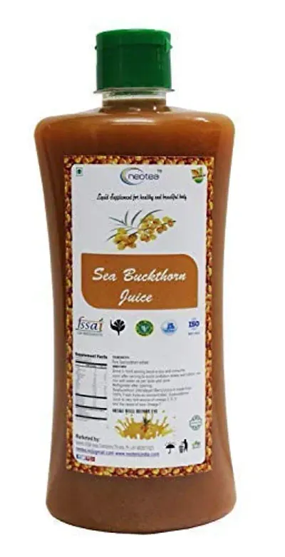 Neotea Natural Sea Buckthorn Juice, 500Ml (Pack of 2)