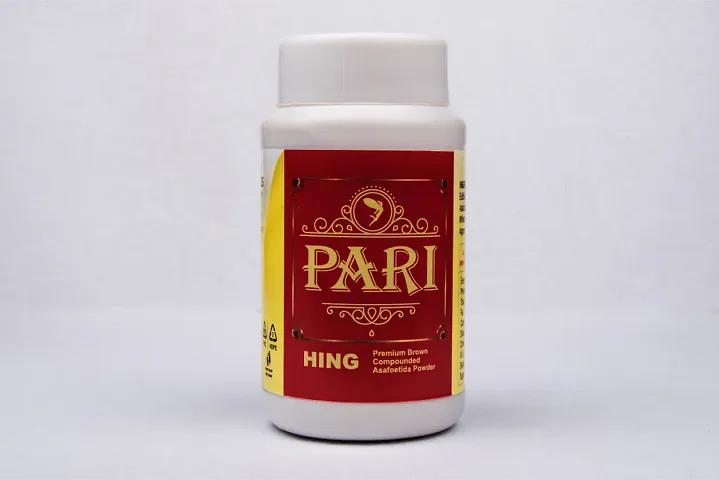 Pari Brand Asafoetida Hing Jar Strongest Compounded Pure Hing Powder - 100 gms (Pack of 1)