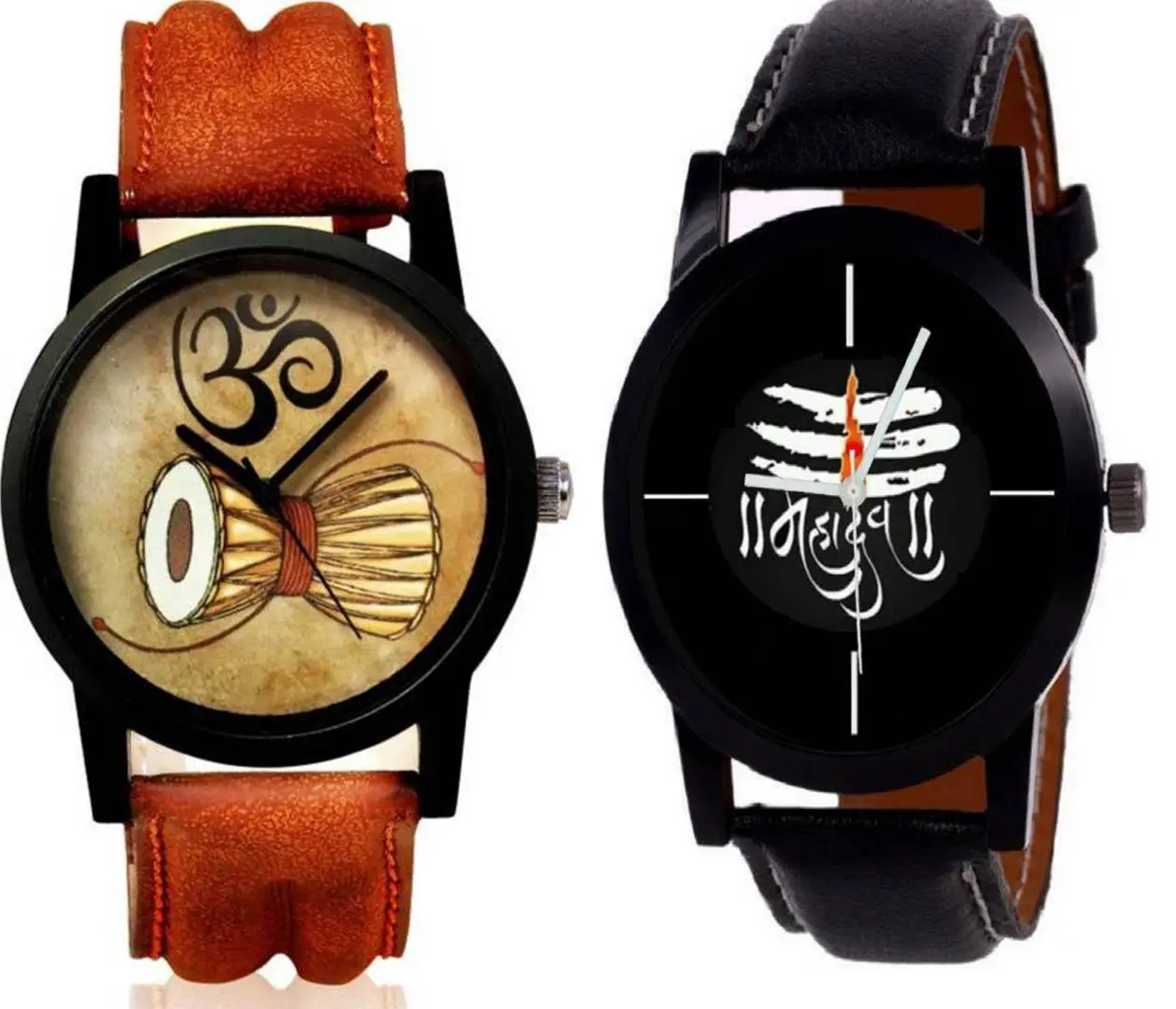 Buy online Men Analog Watch With Mahadev Bracelet from Watches for Men by  Kajaru for ₹349 at 65% off | 2024 Limeroad.com