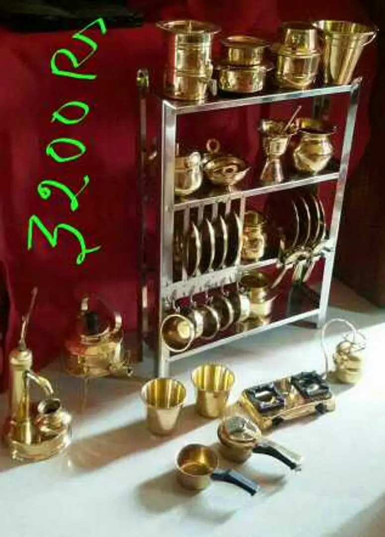 brass kitchen set for kids