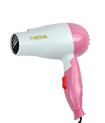 Shining Professional Foldable Hair Dryer NV-1290 - Pink Shining Professional Foldable Hair Dryer NV-1290 - Pink