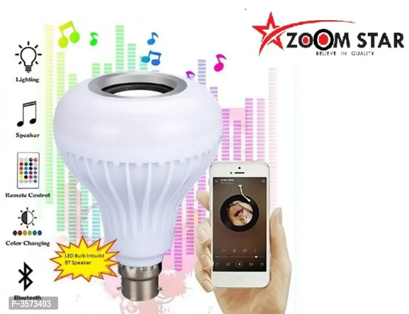 bt led music light