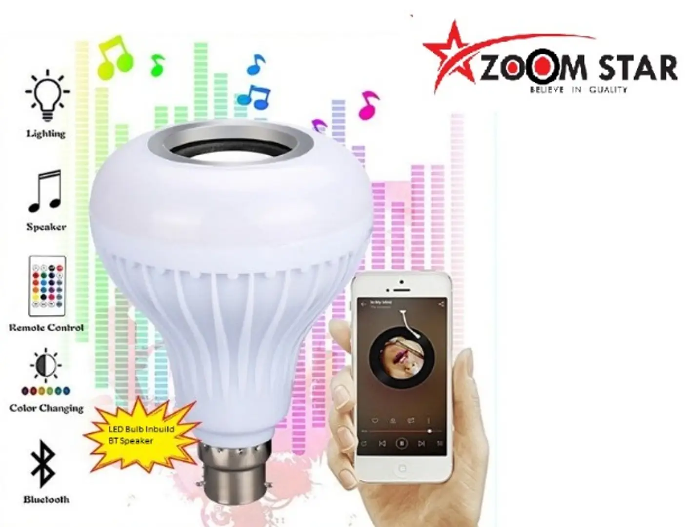 Led Music Bulb With Bluetooth Speaker Light Bulb Colorful Lamp With Remote Control For Home Bedroom Living Room Party Decoration Modern to minimalist, small to big, cheap to luxurious, we cover them all. myshopprime