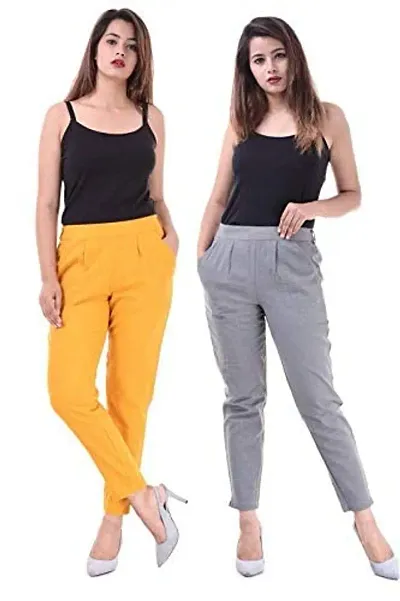 Zihas Fashion ankle length casual Trouser with side pockets Trousers & Pants