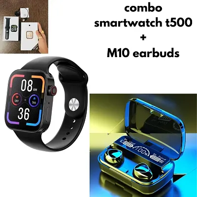 GT66 2 in 1 Smart Watch with Earbuds 1.39