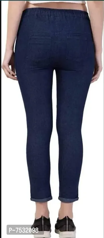 Buy XYLA High Waist smart Slim Fit stretchable Stylish designer Girls Denim  women Jeans Size 34 Light Blue Colour Online at Best Prices in India -  JioMart.