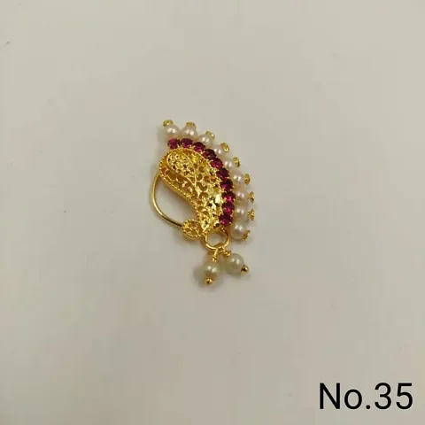 Traditional Maharashtrian Style Nose Pins