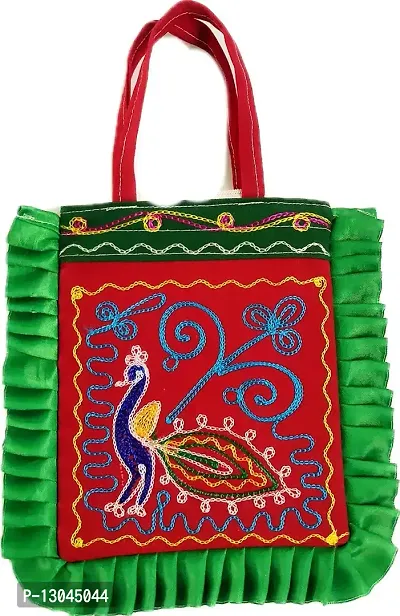 DN Enterprises Multicolor Hand-held Bag Small Hand Bag, Tote Bag, Purse For  Daily Trips, Office & All Occasions Multicolour - Price in India |  Flipkart.com