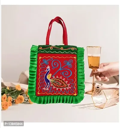 Buy Lotus Potli Bag Wedding Gift Handmade Unique Purse Embroidered Indian  Bridal Bag Handbag Engagement Gifts Bridesmaid Gifts Anniversary Gifts  Online in India - Etsy