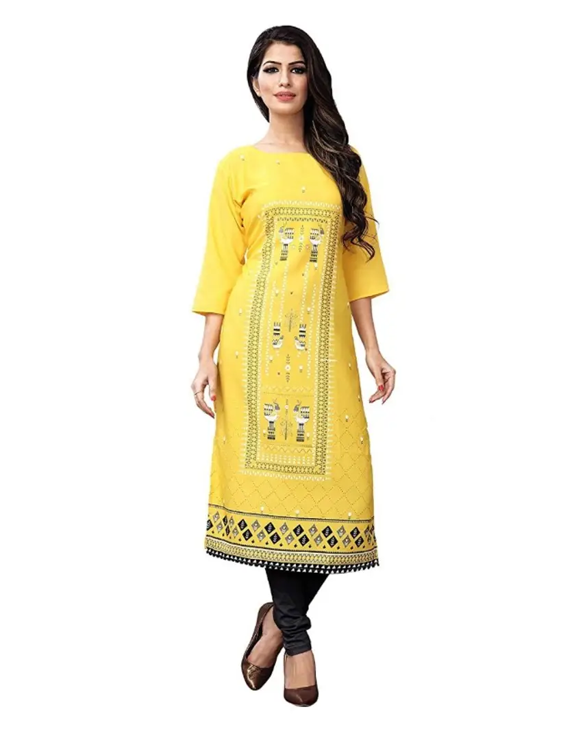 Soft American Crepe Kurtis 2024 www.oursavior gr