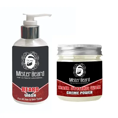 Man Arden Beard Kit Beard Wax Beard Wash Shampoo Beard Oil