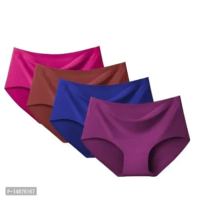 Buy Lenzey Women's Cotton Mid Waist Comfort Panty Briefs / Hipster  Innerwear Soft Stretchable Panties Womens Girls Cotton Briefs Aditi Combo  Set ? Pack of 4 (XXXL) Online In India At Discounted Prices
