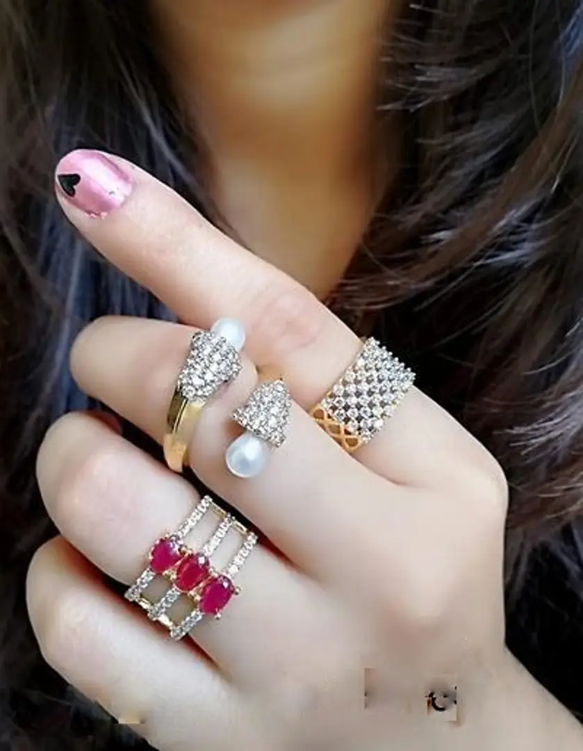 Buy Belicey Vintage Silver Knuckle Ring Set Chic Stackable Joint Ring  Crystal Knuckle Finger Rings Set for Women Girls (Pack of 15) at Amazon.in