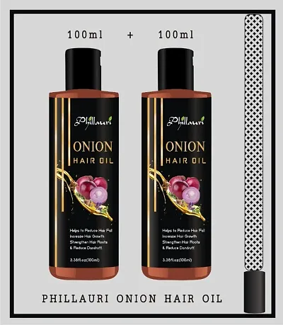 Phillauri Onion Hair Growth Oil 100ml (pack of 2) Phillauri Onion Hair Growth Oil 100ml (pack of 2)