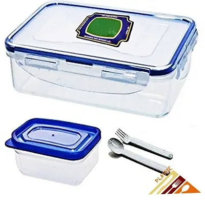 Buy 2 pcs Topware School combo Double Decker lunchbox(750ml) 3 Containers  Lunch Box with insulated bag Online In India At Discounted Prices