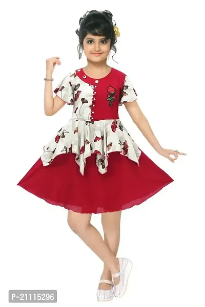 Little Hearts Girls Casual Dress | Girls Casual Dress Online – The Mom Store