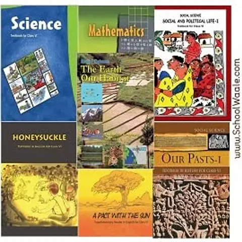 NCERT Books Set for Class 6 (English Medium) (7 Books - SchoolWaale Binded) Product Bundle