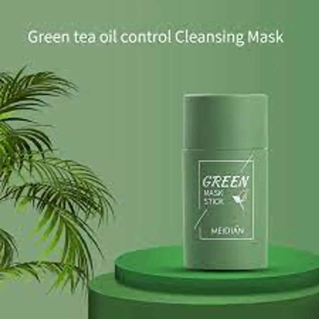 median green tea mask