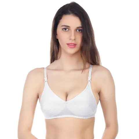 Buy Envie Women's Molded Cotton Bra/Non-Padded, Wirefree Bra/Inner Wear for  Ladies Daily Use Bra Online In India At Discounted Prices