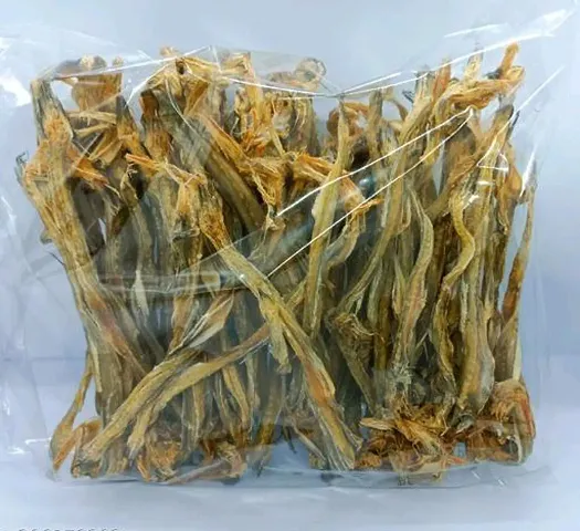 Dry Bombay Ducks - 250 grams Fresh and Sun dried Fish. Healthy and Tasty Dry Fish Canned/Jarred Meat, Poultry  Seafood