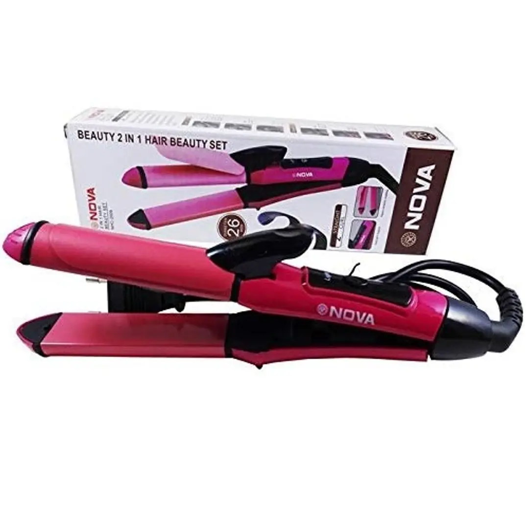 Nova 2 in 1 Hair Straightener and Curler