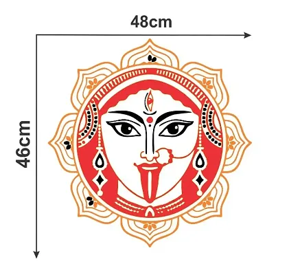 Buy Durga Maa Religious Wall Sticker And Decals Pack Of 1 Online In India  At Discounted Prices